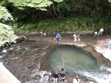 阿蘇や山都町でのキャンプ後の体験におすすめ！木郷滝自然釣りセンター