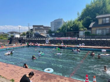 今年の夏絶対に行きたくなる！嘉島町湧水公園天然プール～親子で熊本水遊び